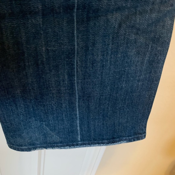 LIKE NEW 7 For All Mankind Women’s Rhinestone “A” Pocket Bootcut Jeans Size: 31 - Picture 8 of 8